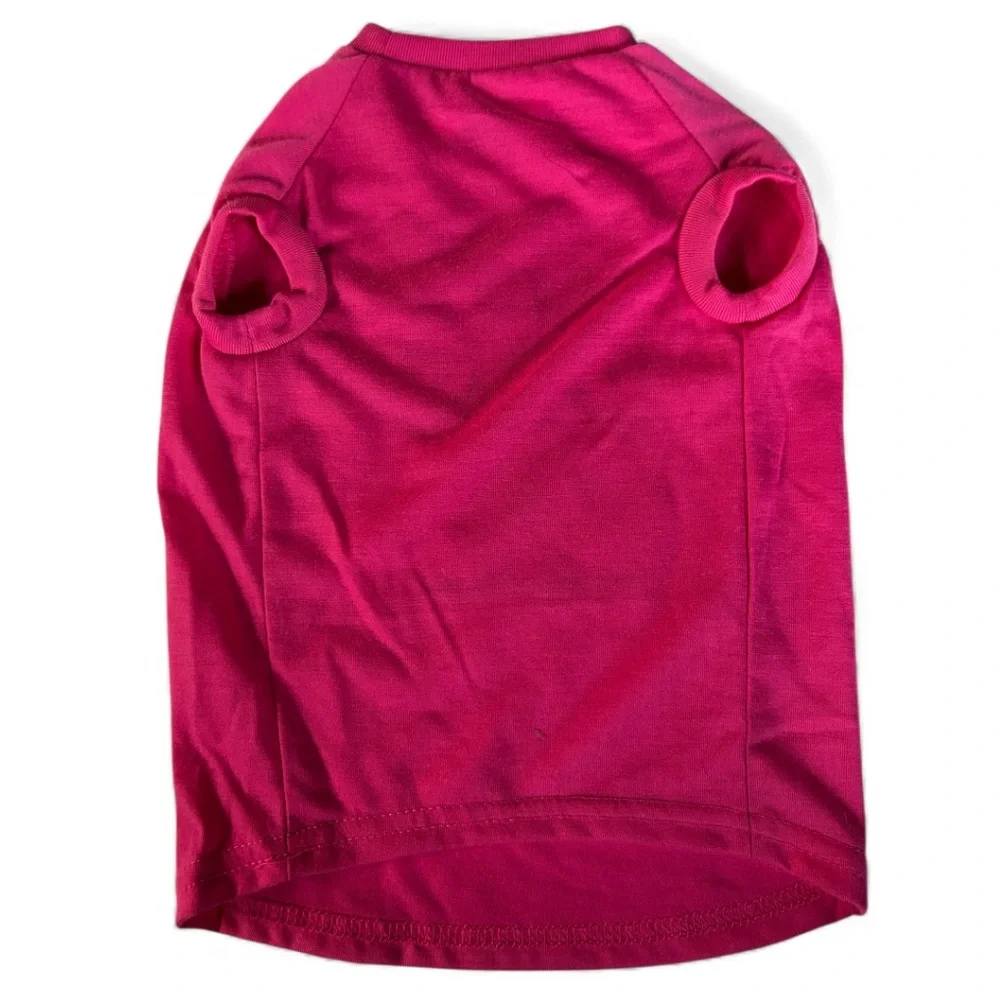NWT Hey boo pink dog t-shirt tee S